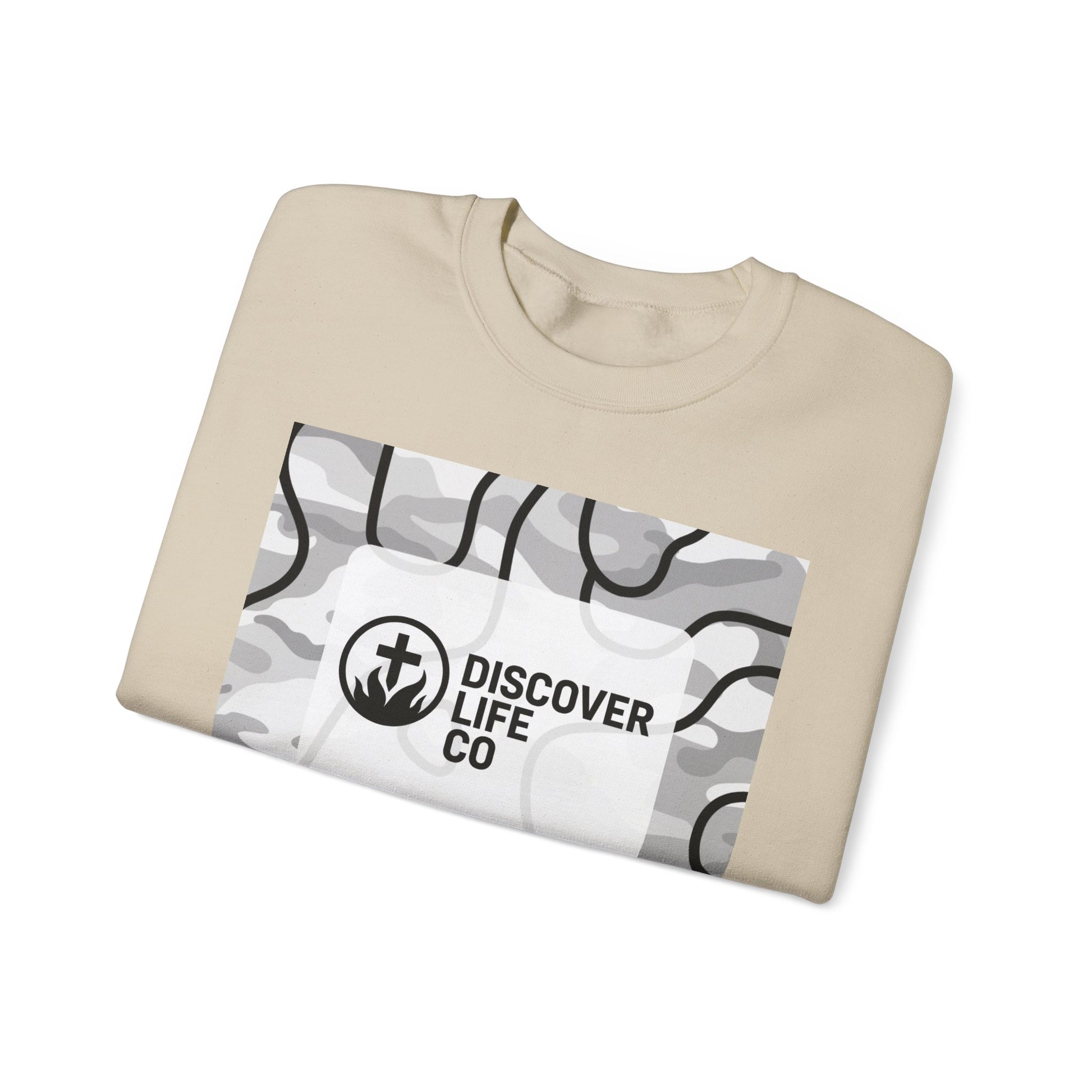 "Hope" Men's Camo Crewneck