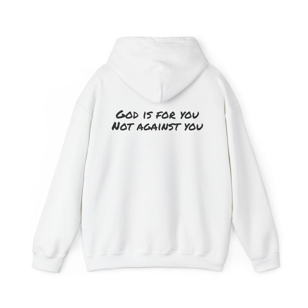 "God is for you, not against you" Faith-Inspired Unisex Hoodie - Discover Life Co. Apparel, Inspirational Sweatshirt, Christian Gift, Cozy Unisex Clothing, Versatile Layering
