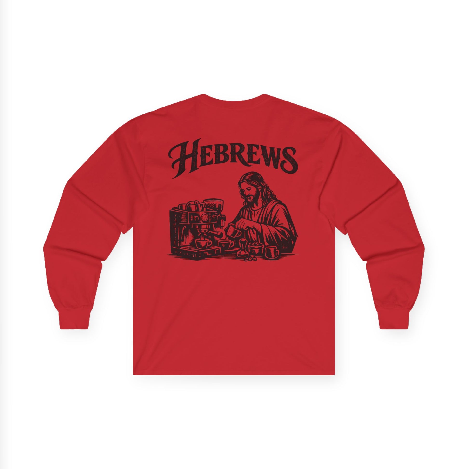 "Hebrews Espresso" Women's Long Sleeve