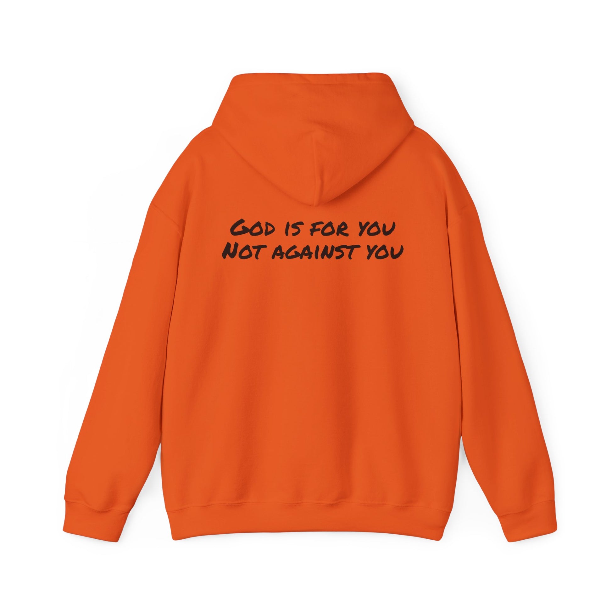 "God is for you, not against you" Faith-Inspired Unisex Hoodie - Discover Life Co. Apparel, Inspirational Sweatshirt, Christian Gift, Cozy Unisex Clothing, Versatile Layering