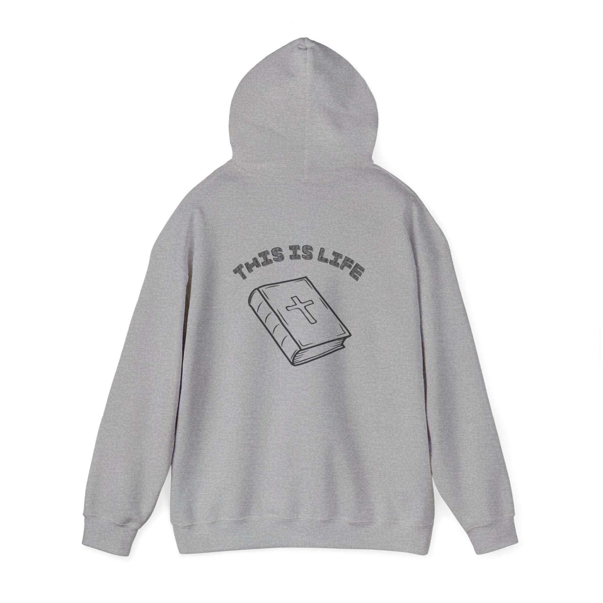 "This is life, Bible" Men's Sweatshirt