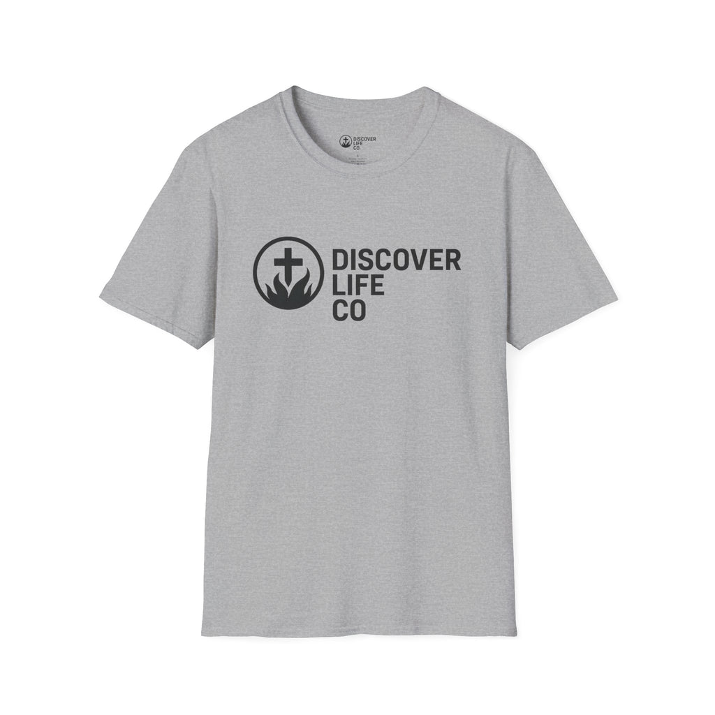 Faith-Inspired T-Shirt - Discover Life Co, Inspirational Apparel, Christian Clothing, Spreading Hope, Everyday Wear