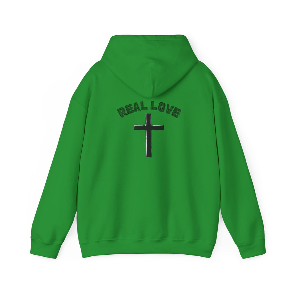 "Real love, Cross" Men's Sweatshirt