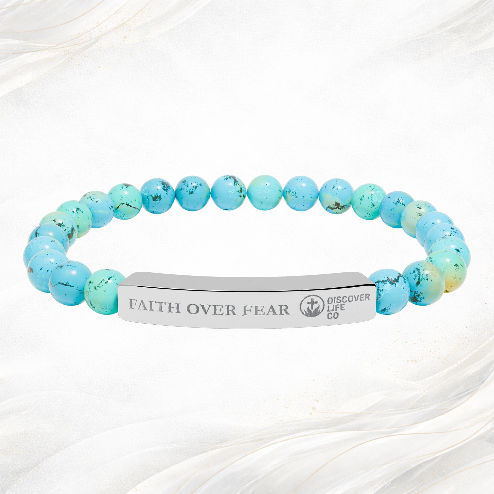 "Faith Over Fear" Never Alone Bracelets