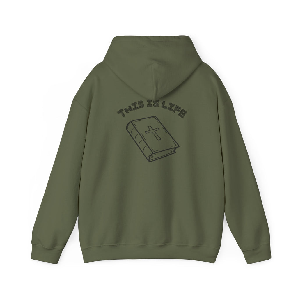 "This is life, Bible" Men's Sweatshirt