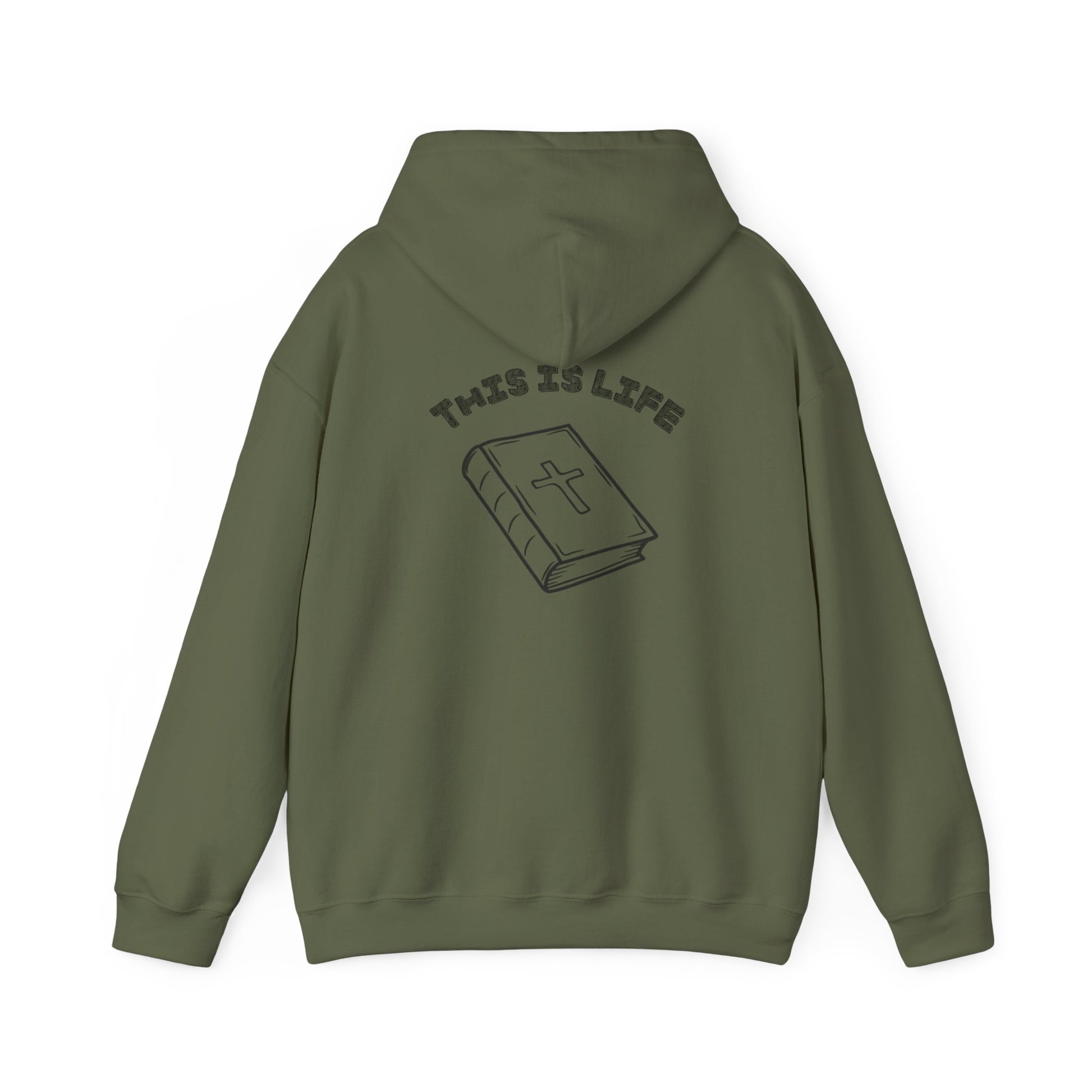 "This is life, Bible" Men's Sweatshirt