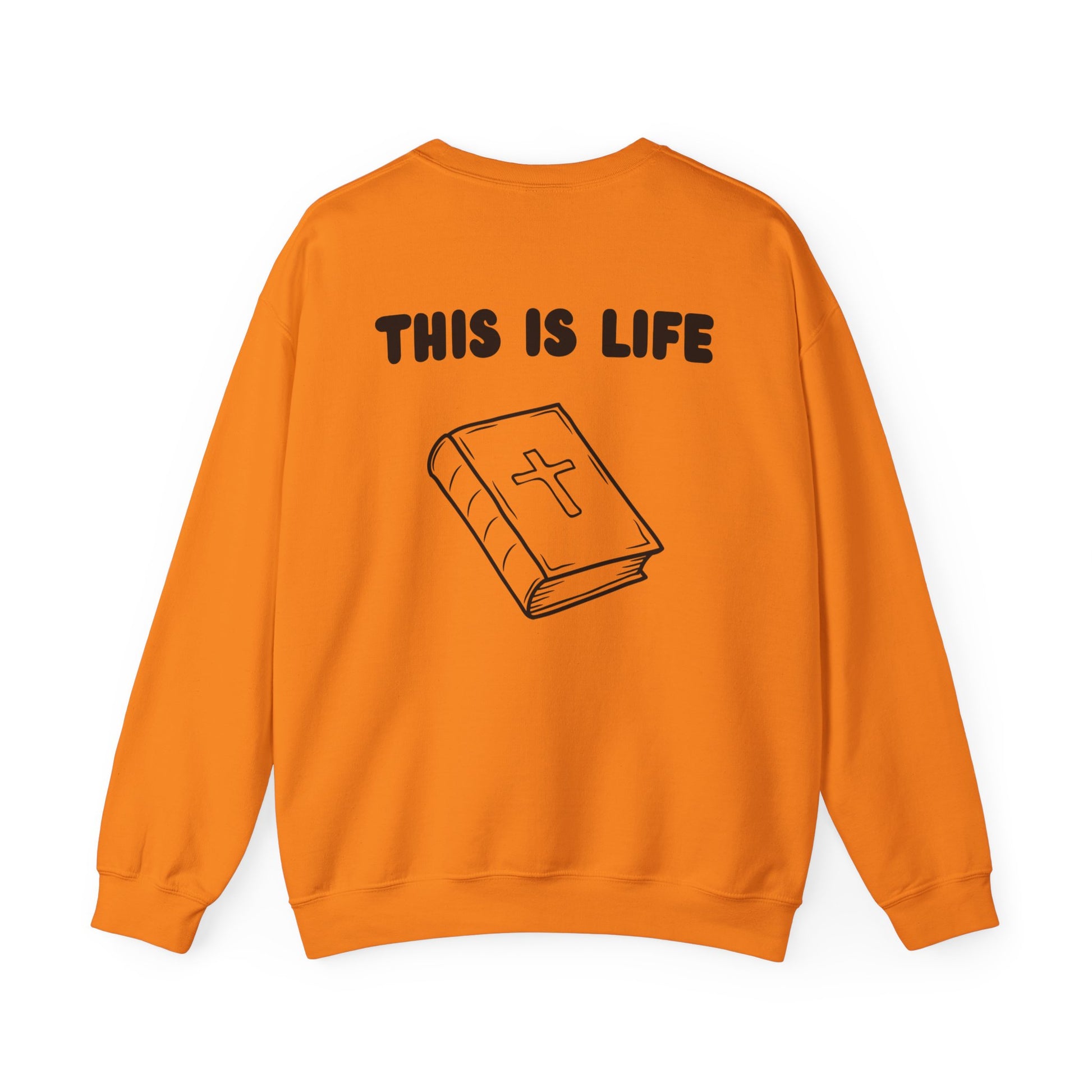 "This is life, Bible" Men's Crewneck