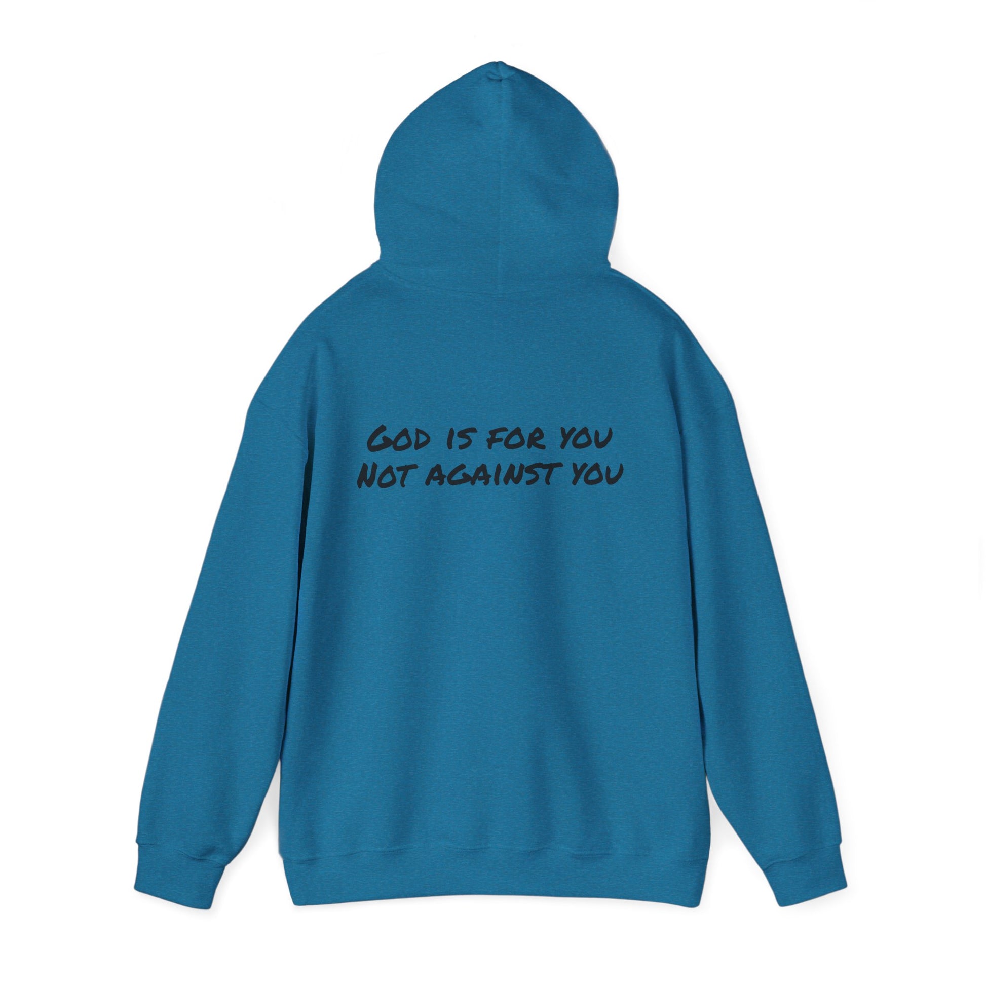 "God is for you, not against you" Faith-Inspired Unisex Hoodie - Discover Life Co. Apparel, Inspirational Sweatshirt, Christian Gift, Cozy Unisex Clothing, Versatile Layering