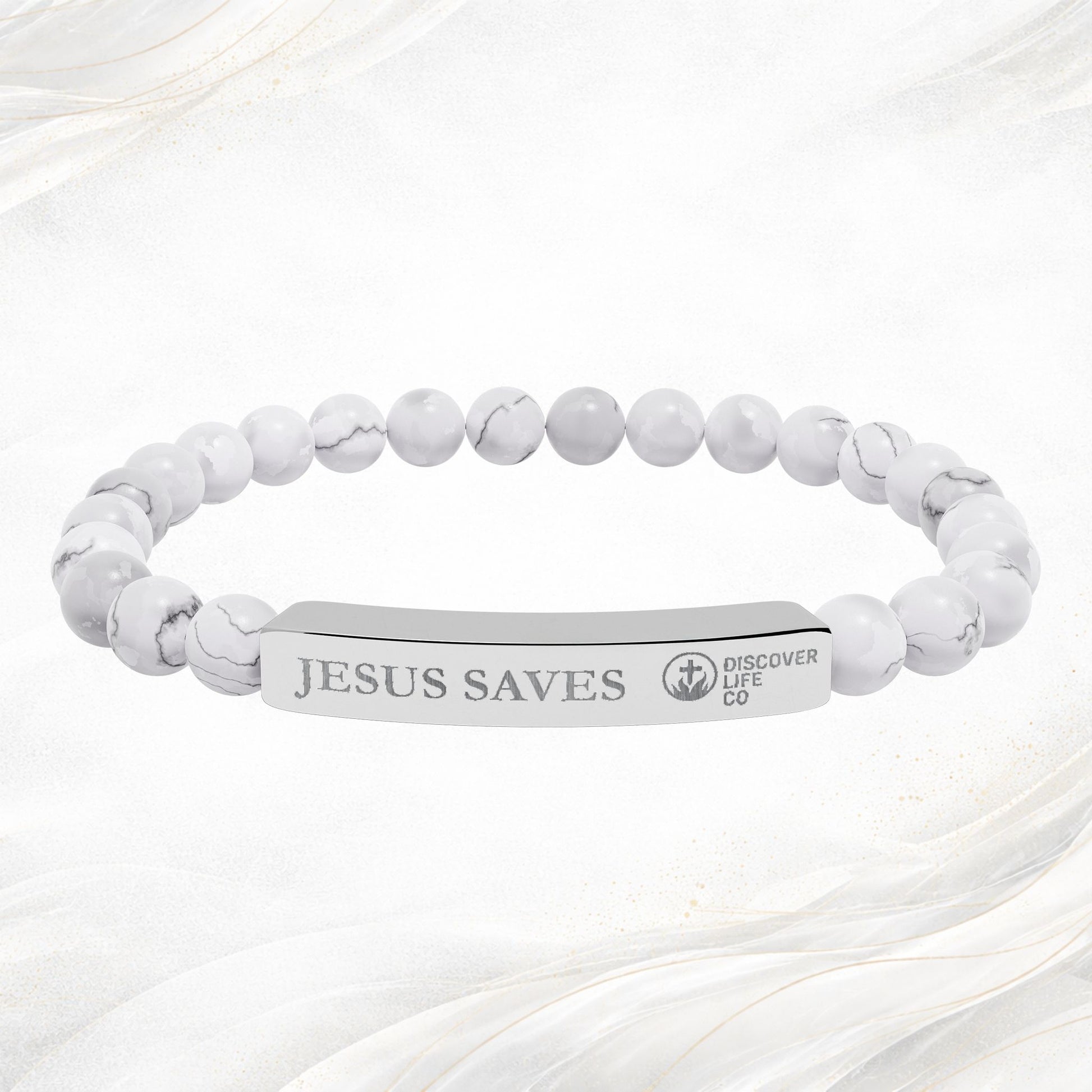 "Jesus Saves" Never Alone Bracelets