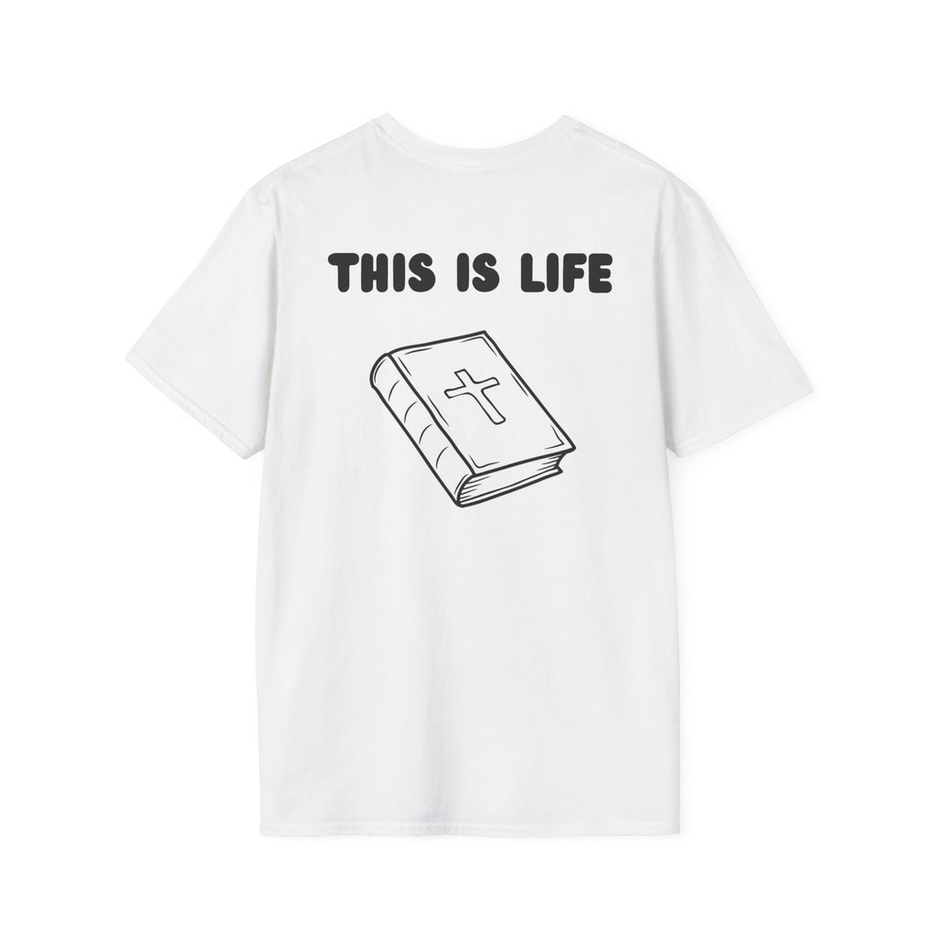 Faith-Inspired Softstyle T-Shirt - Discover Life, Christian Tee, Inspirational Wear, Bible Quote Shirt, Everyday Casual
