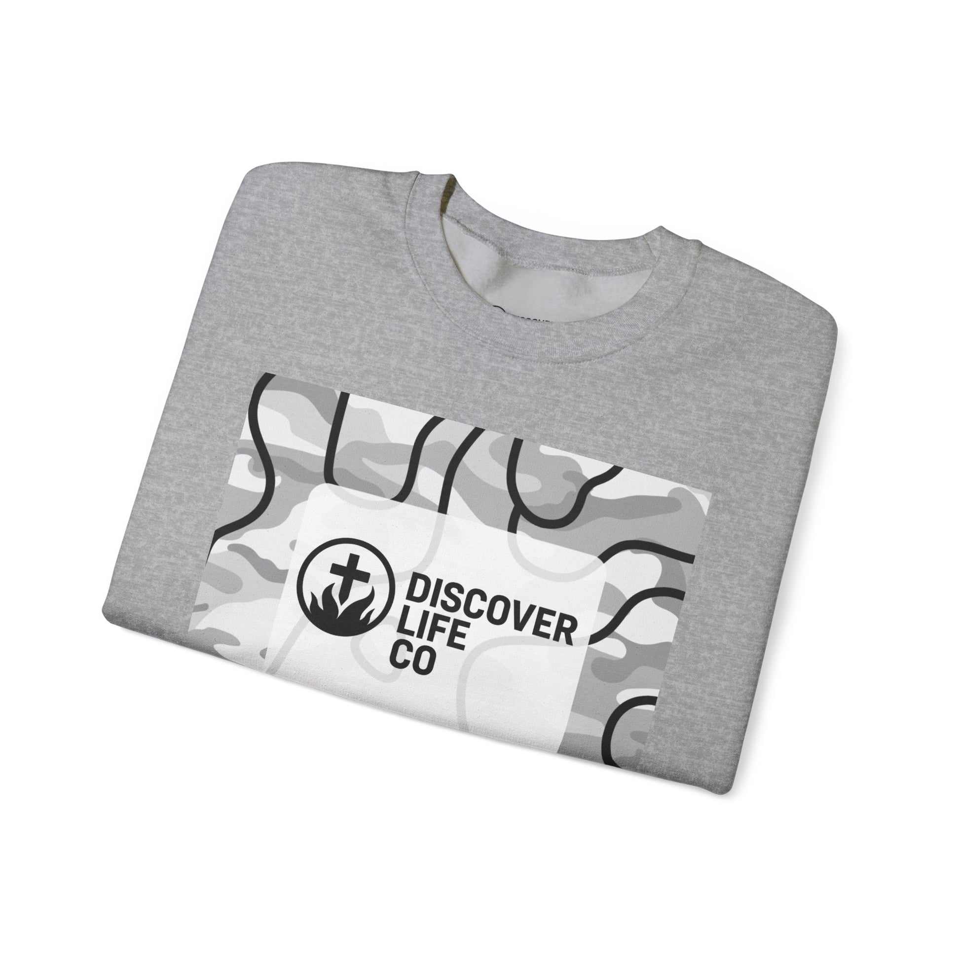 "Blessed" Men's Camo Crewneck