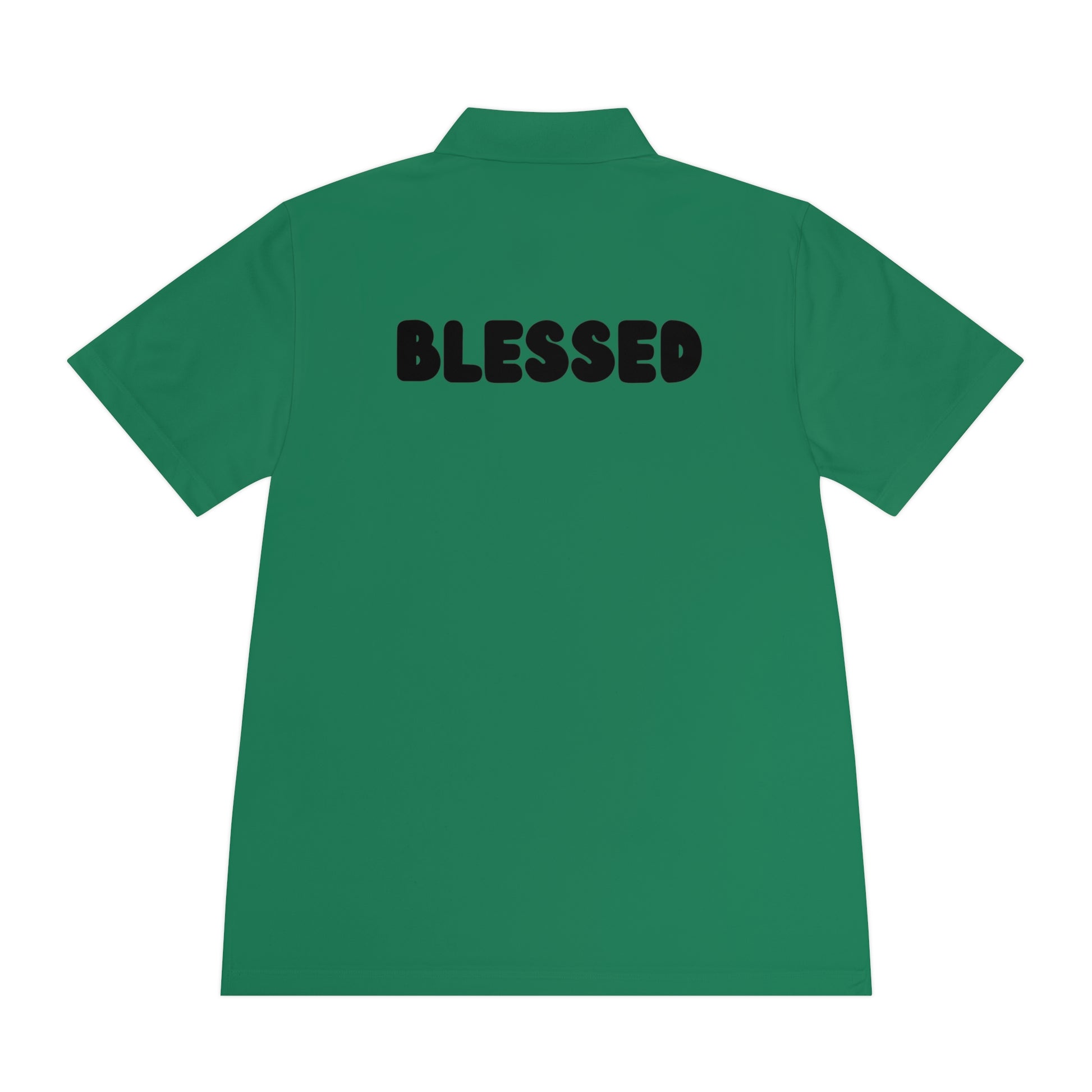 Blessed Men's Sport Polo Shirt - Comfortable Activewear, Casual Outings, Gym Attire, Gift for Him, Outdoor Activities