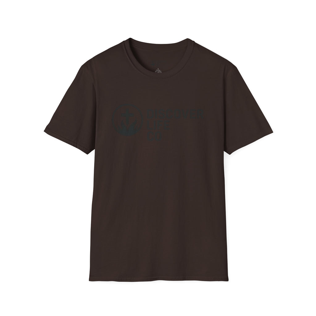 Faith-Inspired Softstyle T-Shirt - Discover Life, Christian Tee, Inspirational Wear, Bible Quote Shirt, Everyday Casual