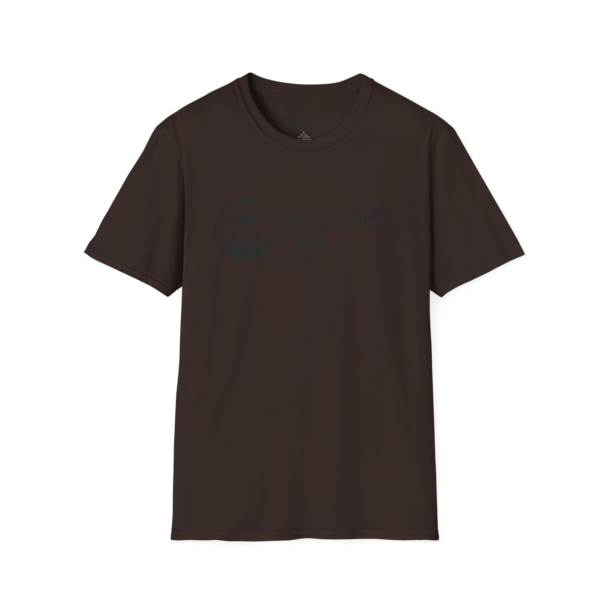 Faith-Inspired Softstyle T-Shirt - Discover Life, Christian Tee, Inspirational Wear, Bible Quote Shirt, Everyday Casual