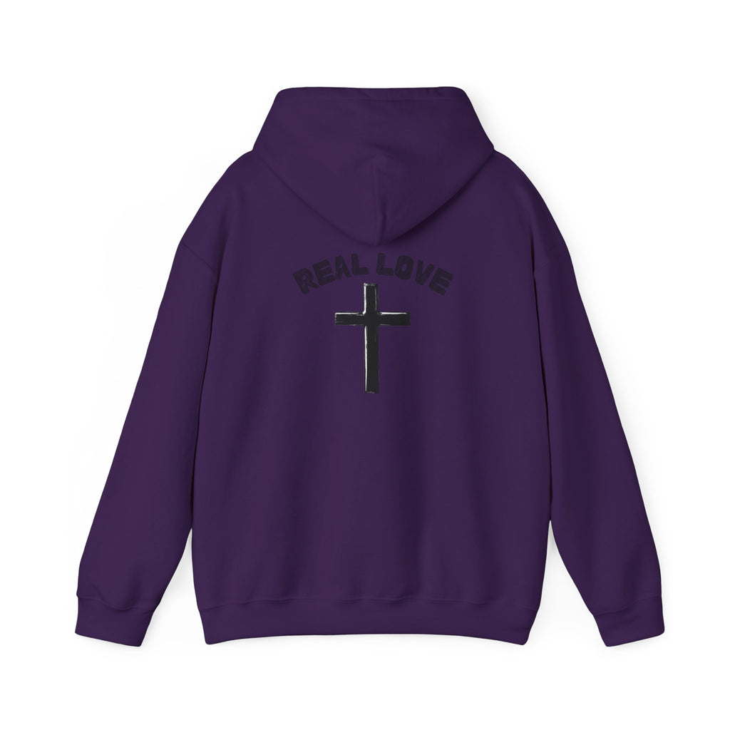 "Real love, Cross" Men's Sweatshirt