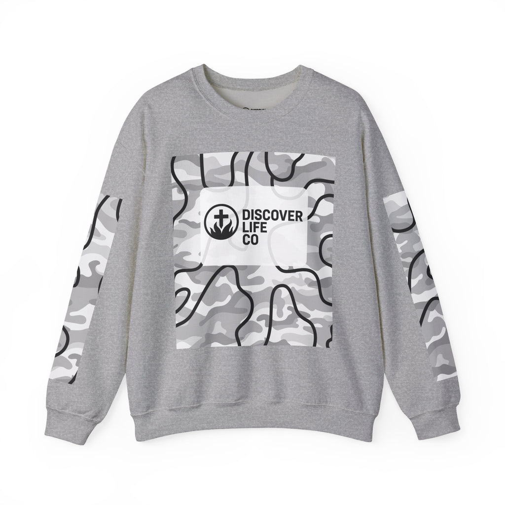 "Blessed" Men's Camo Crewneck