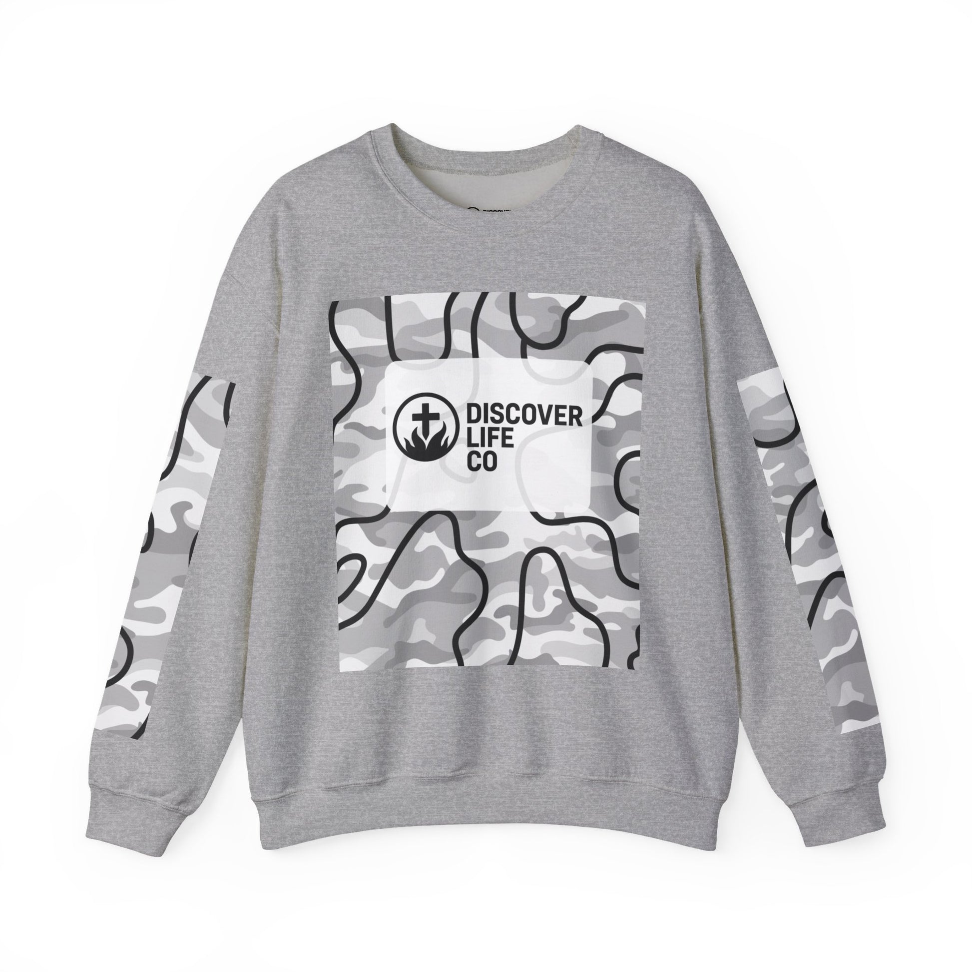 "Blessed" Men's Camo Crewneck