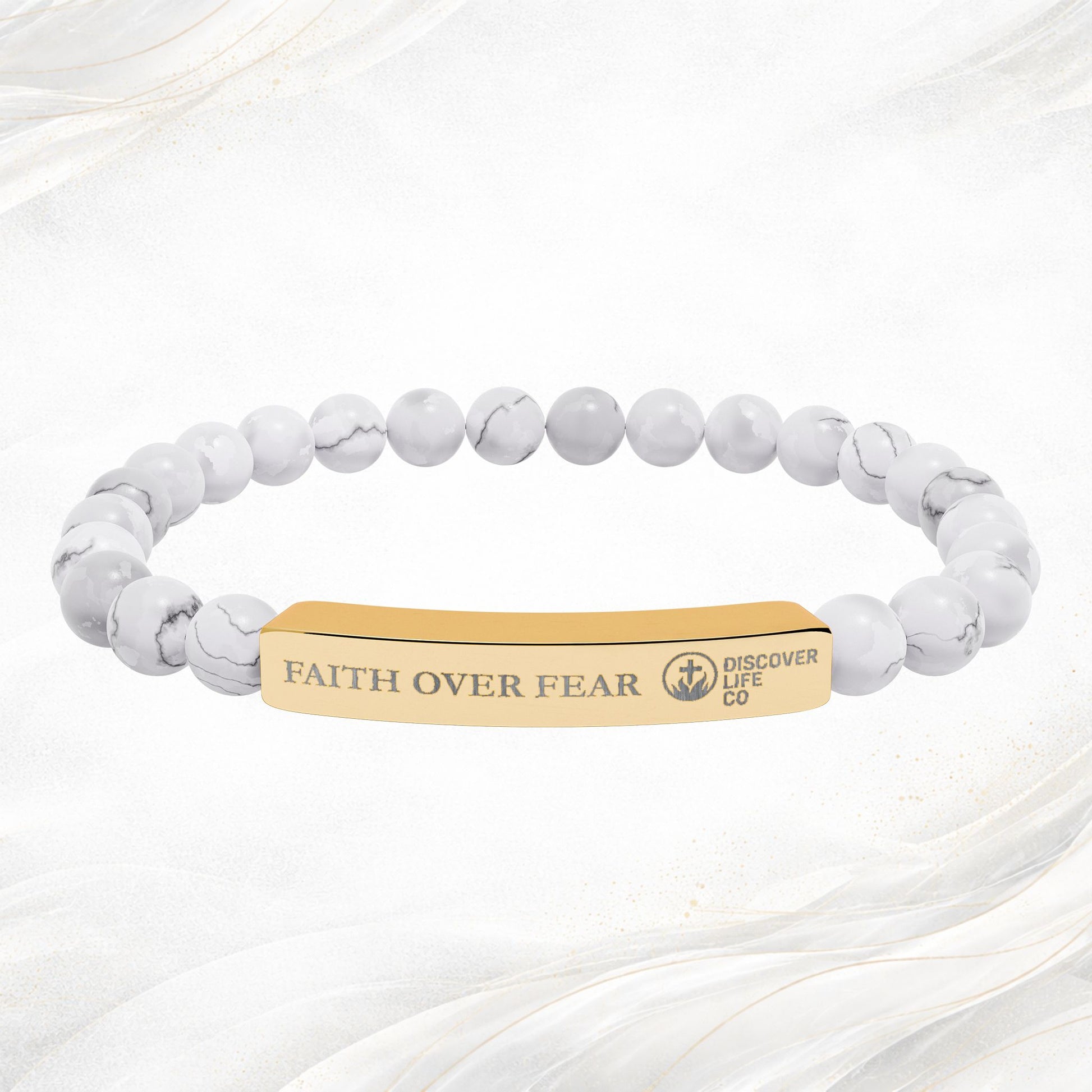"Faith Over Fear" Never Alone Bracelets