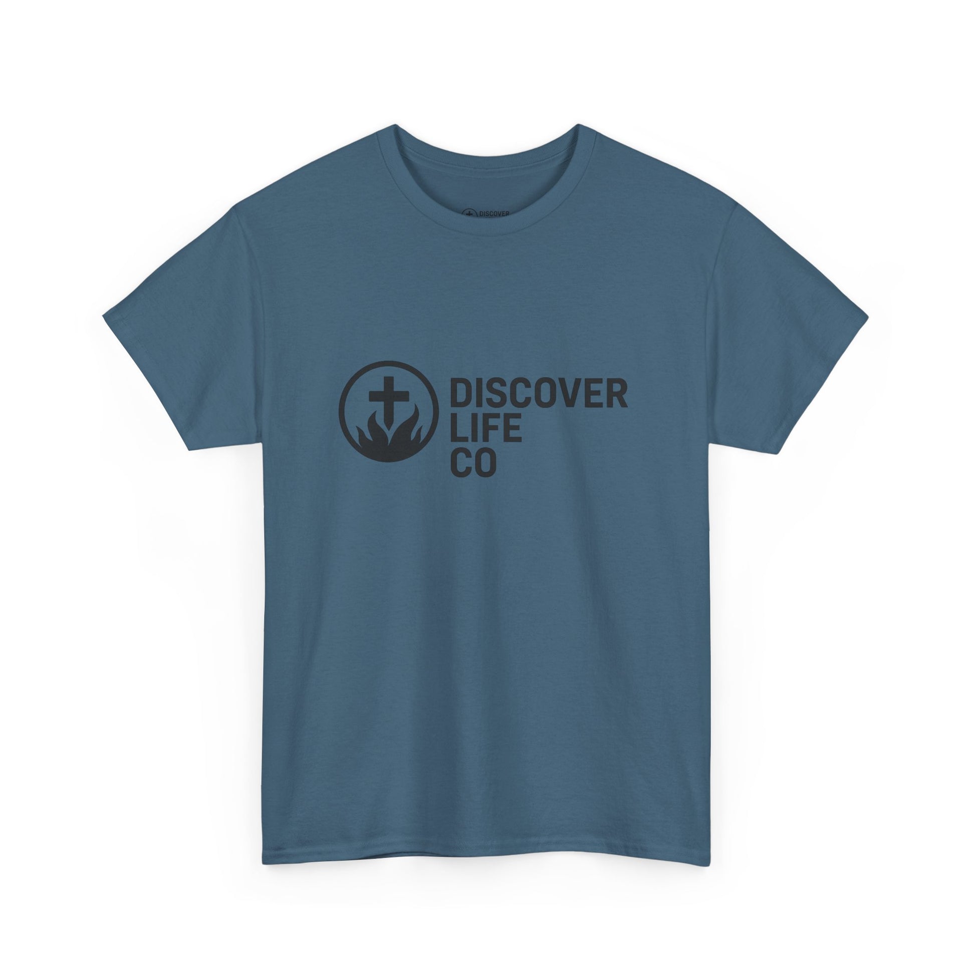"A yes from God blesses you" Discover Life Unisex Heavy Cotton Tee - Inspirational Christian Shirt, Faith-Based Gift, Everyday Wear, Spiritual Apparel