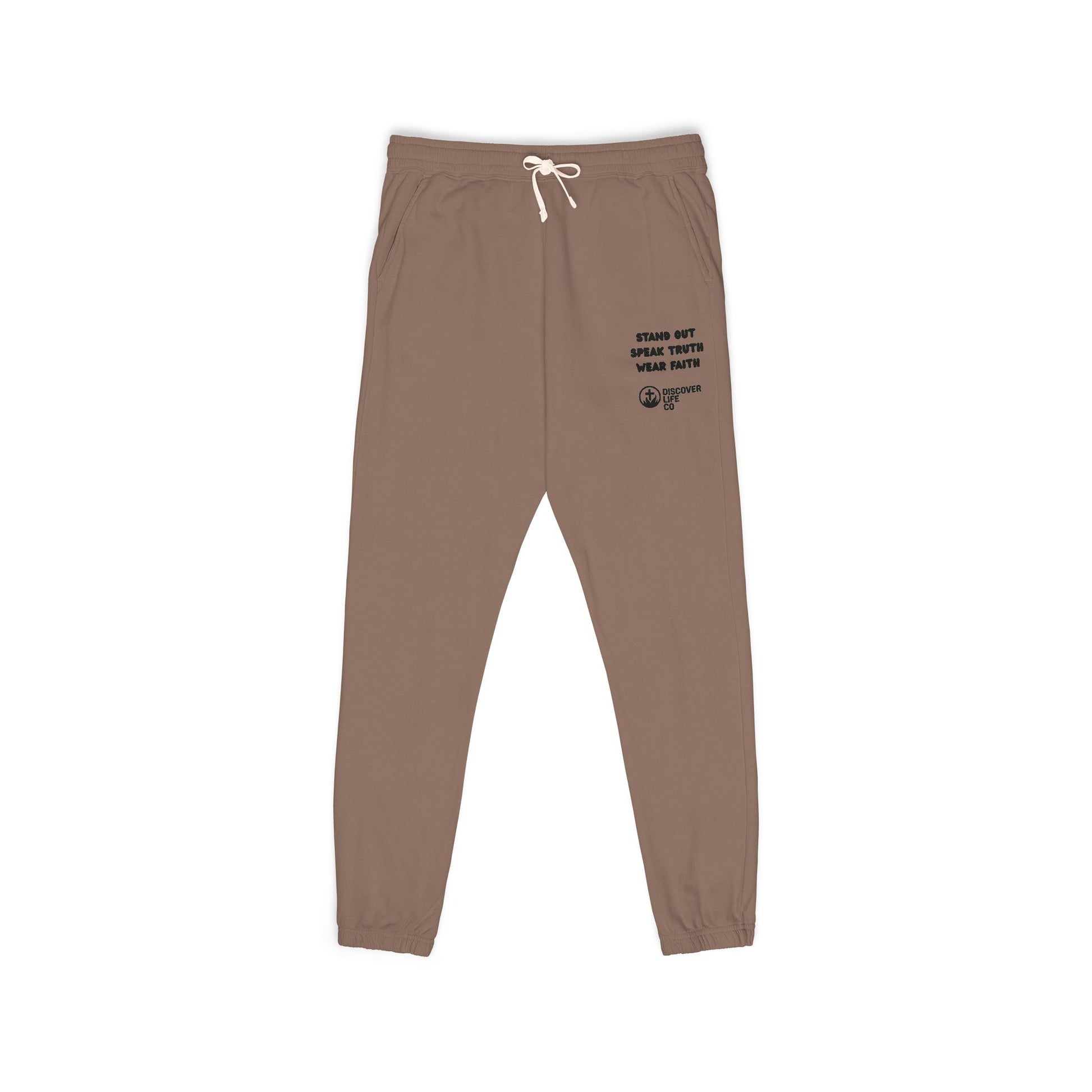"Stand out, speak truth, wear faith" Men's Sweatpants