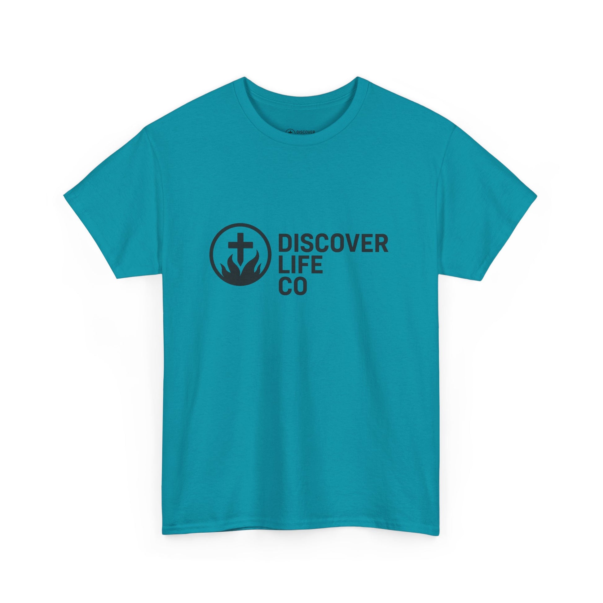 "A yes from God blesses you" Discover Life Unisex Heavy Cotton Tee - Inspirational Christian Shirt, Faith-Based Gift, Everyday Wear, Spiritual Apparel