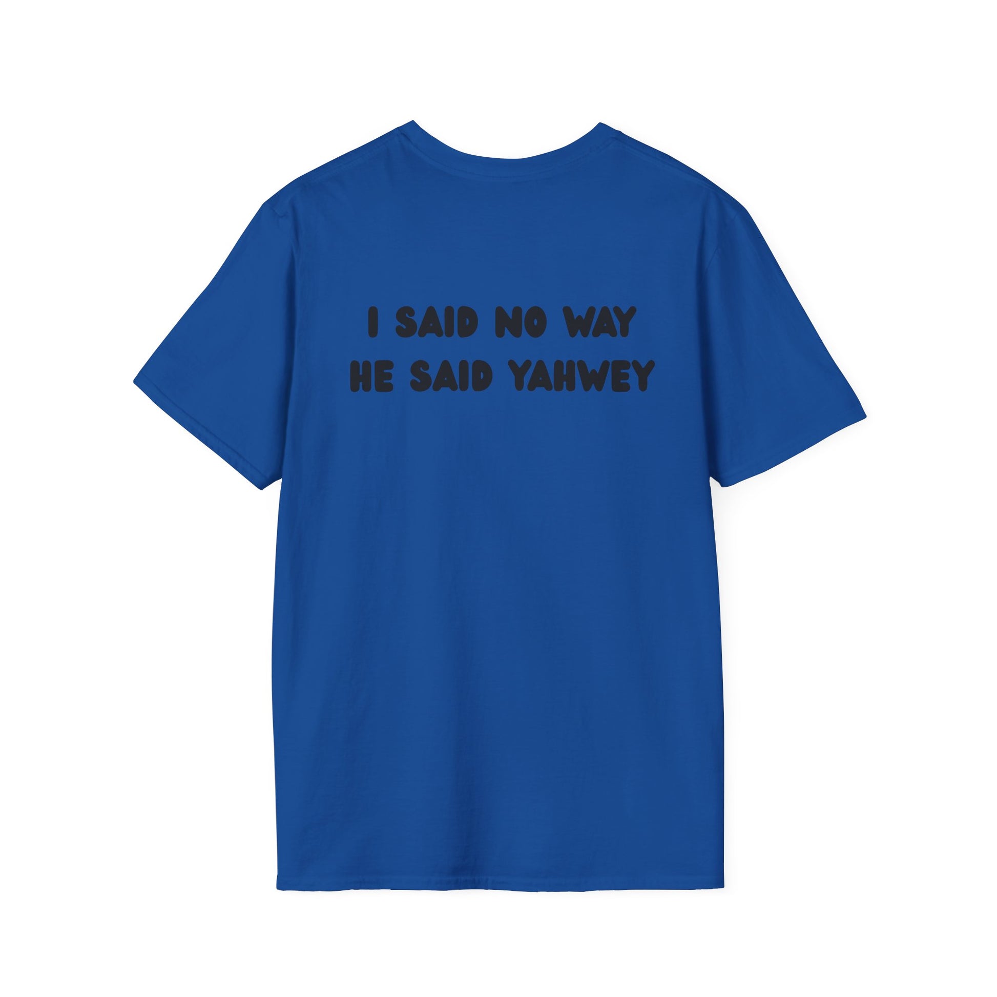 Softstyle T-Shirt, Inspirational Graphic Tee, Christian Apparel, Casual Everyday Wear, Unique Gift for Him/Her, Faith-Based Clothing