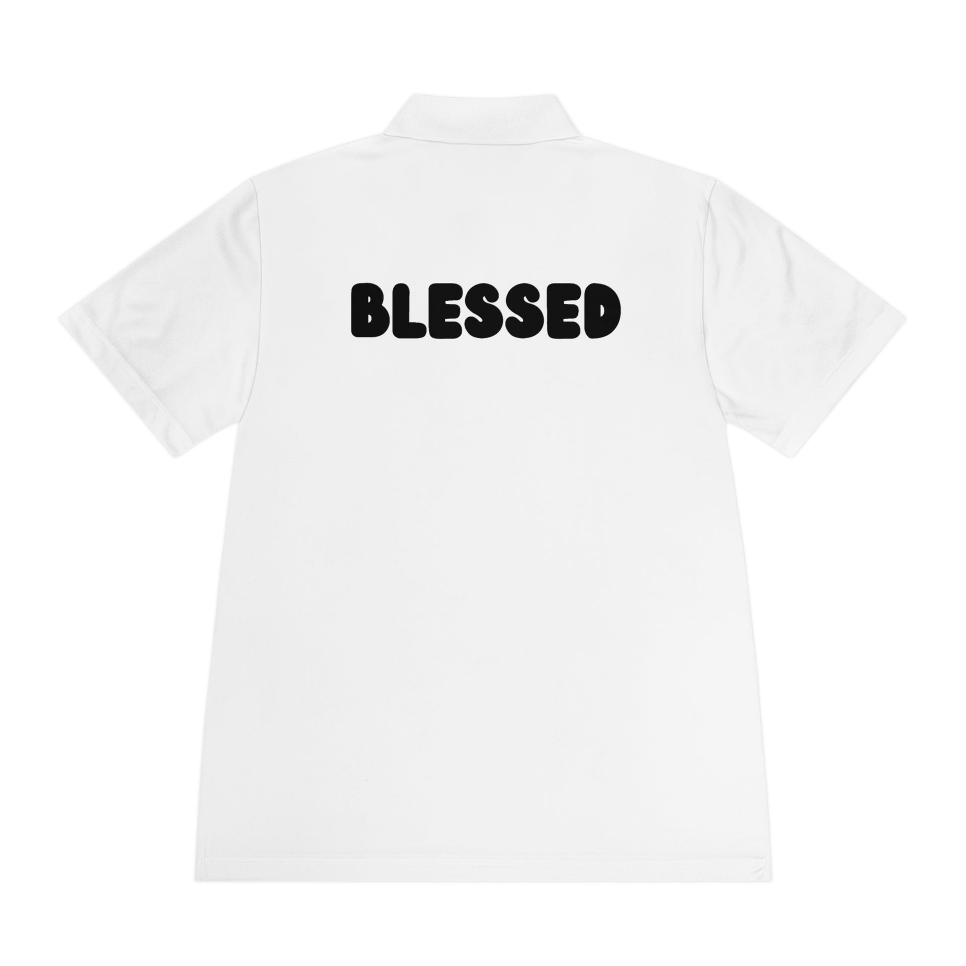 Blessed Men's Sport Polo Shirt - Comfortable Activewear, Casual Outings, Gym Attire, Gift for Him, Outdoor Activities