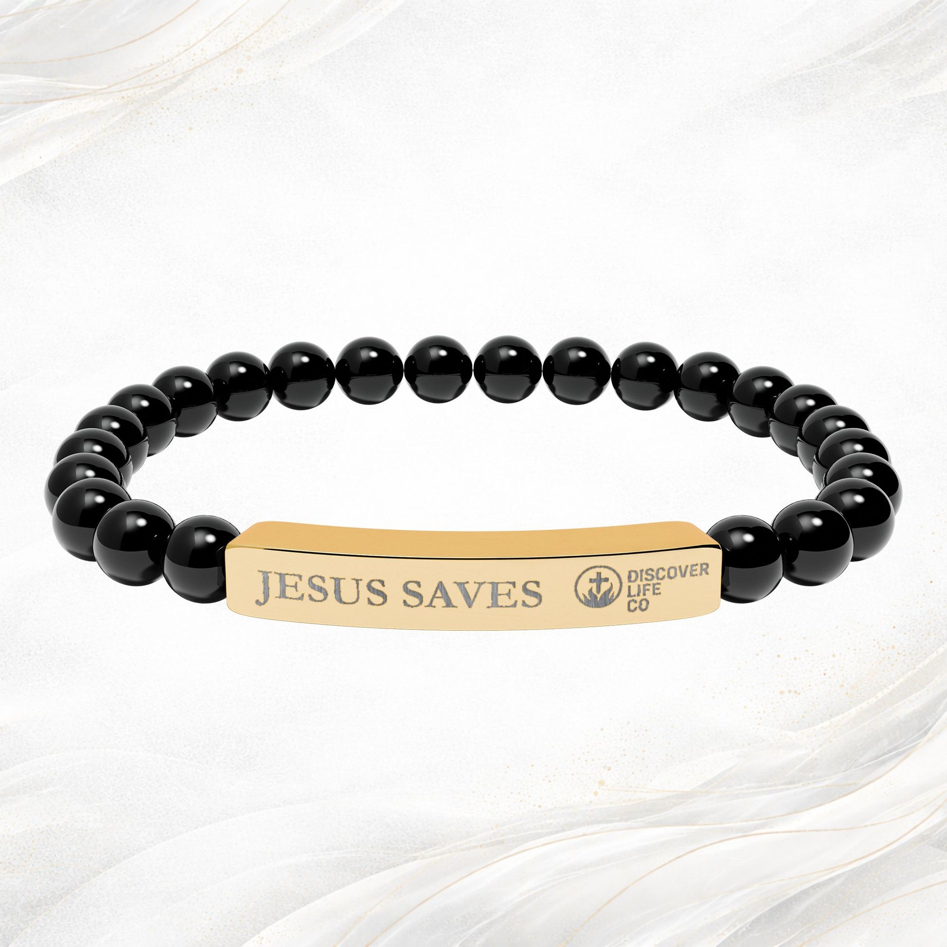 "Jesus Saves" Never Alone Bracelets