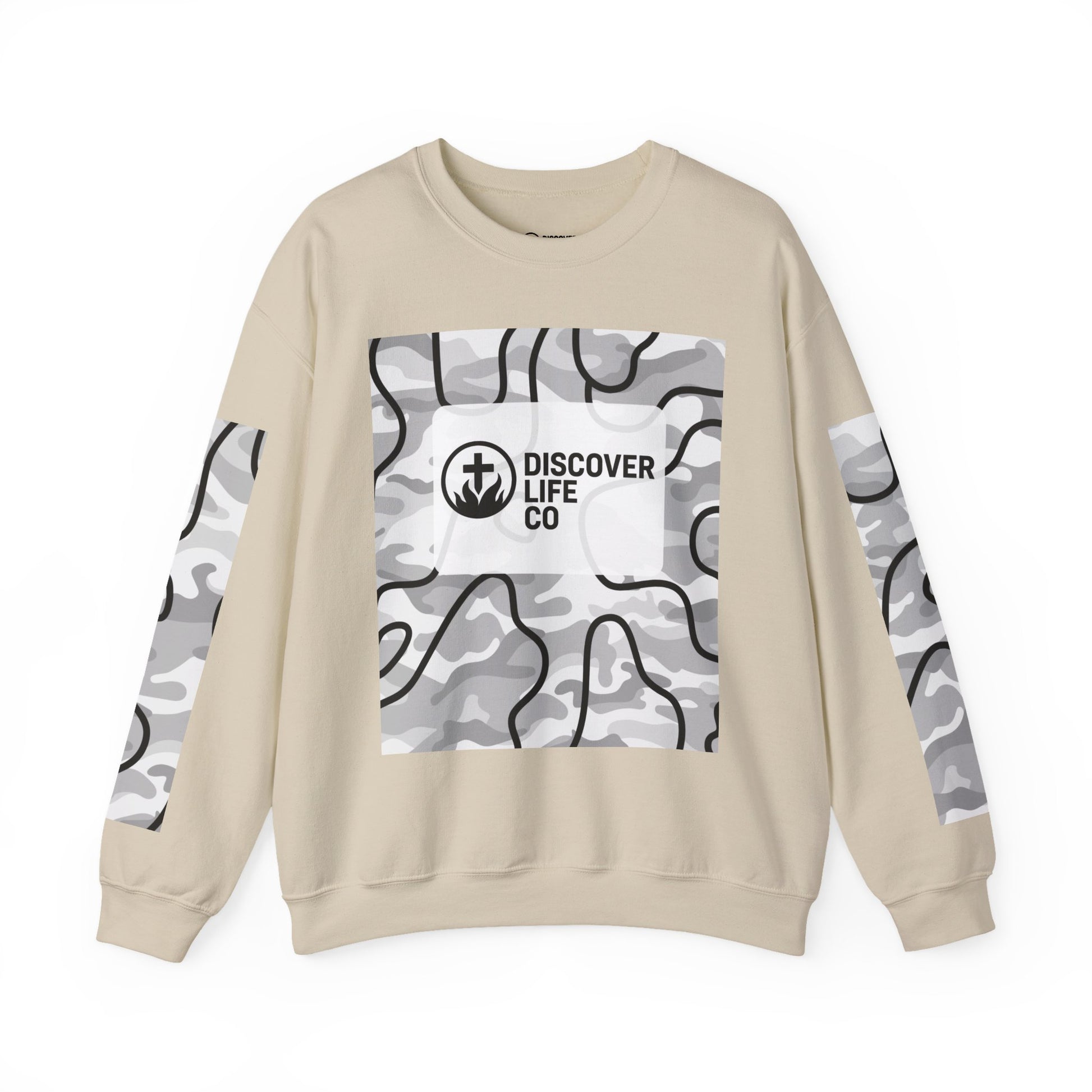 "Blessed" Men's Camo Crewneck