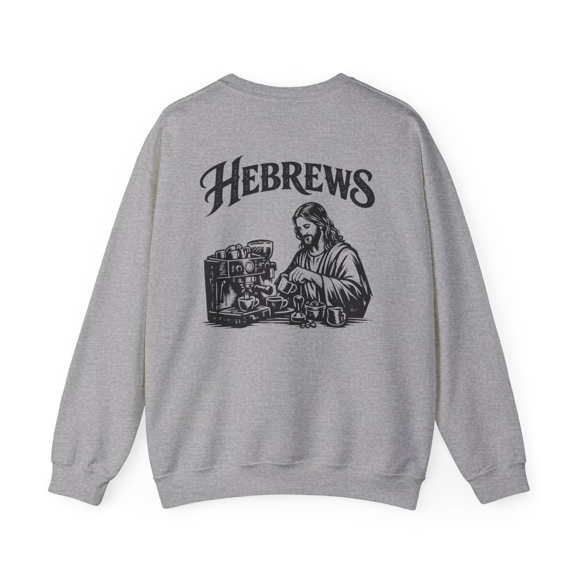 "Hebrews Espresso" Women's Crewneck