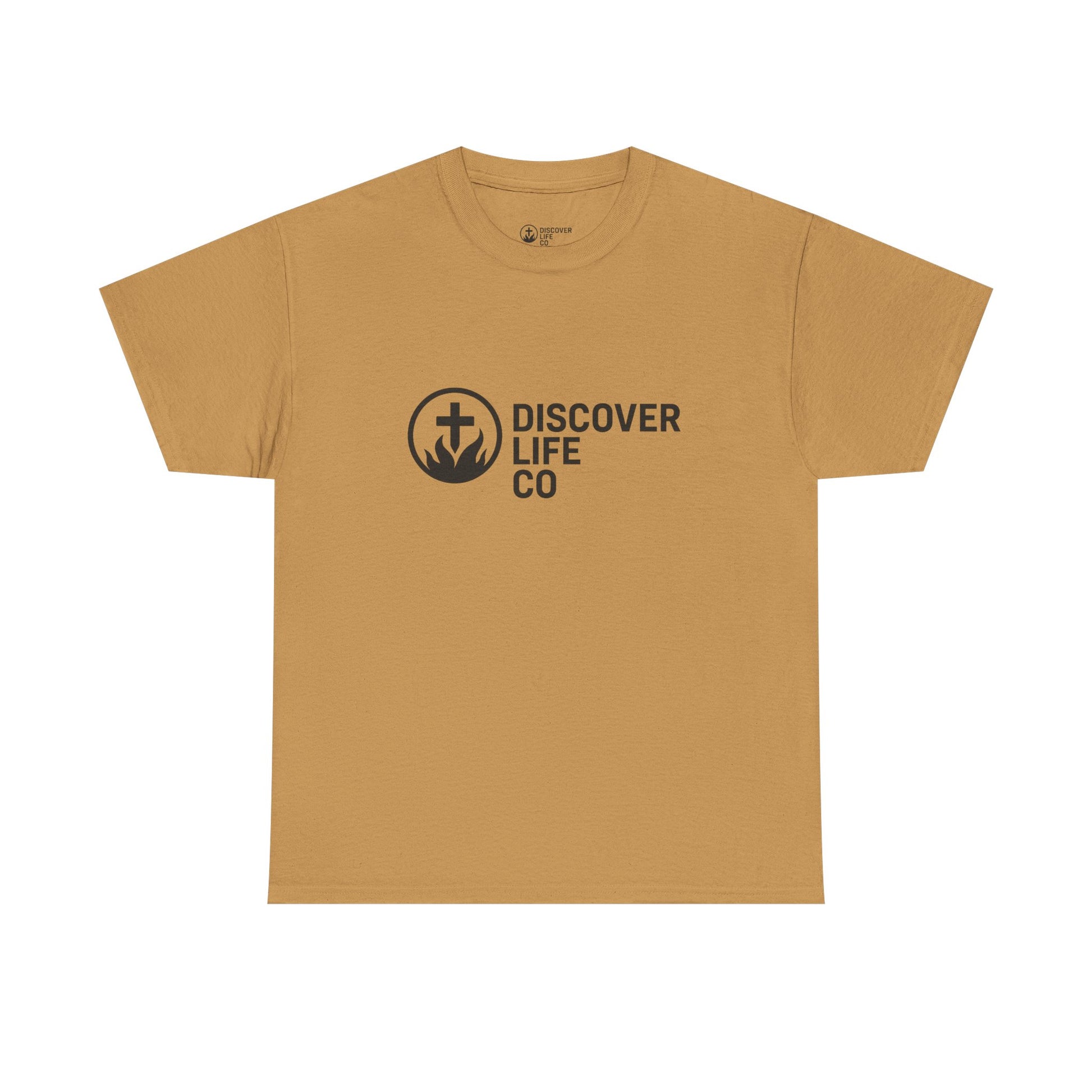 "A yes from God blesses you" Discover Life Unisex Heavy Cotton Tee - Inspirational Christian Shirt, Faith-Based Gift, Everyday Wear, Spiritual Apparel