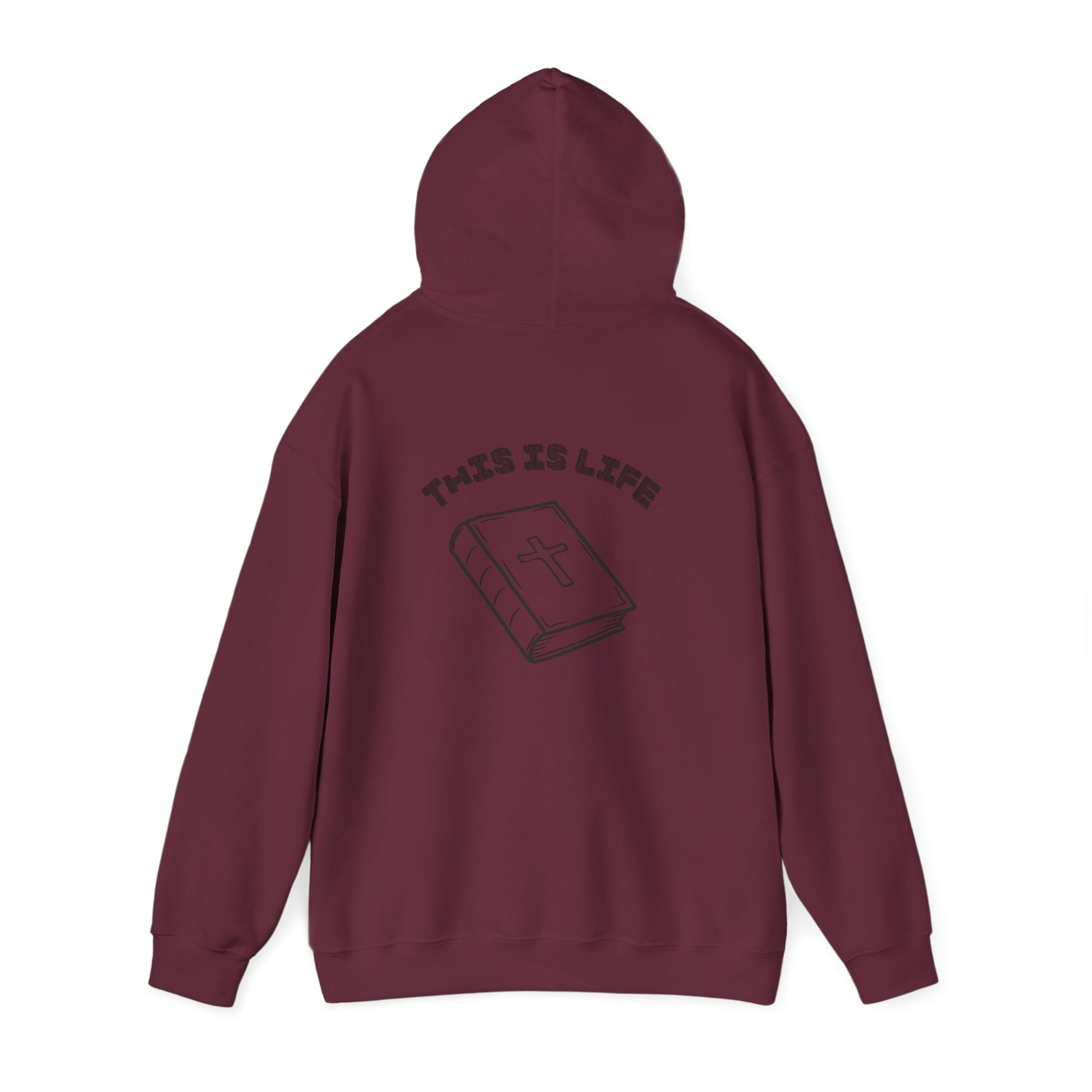 "This is life, Bible" Men's Sweatshirt